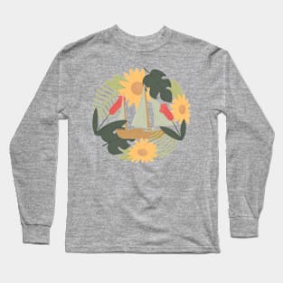 The sail behind a little flowers Long Sleeve T-Shirt